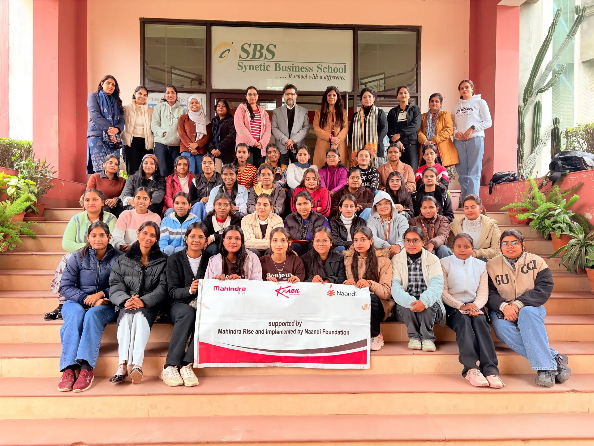 How Naandi Foundation & Mahindra Pride Empowered Female Students at SBS Ludhiana