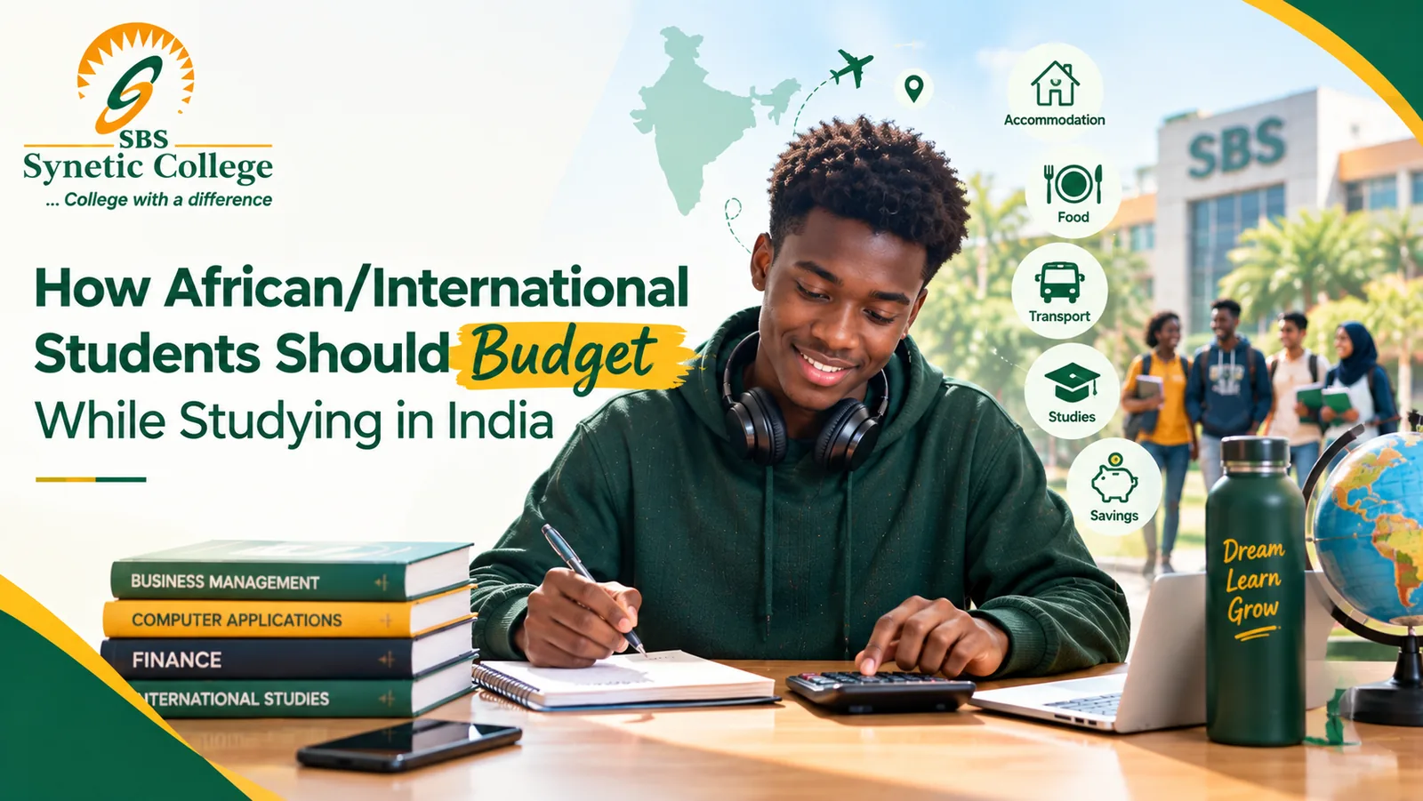 How African/International Students Should Budget While Studying in India