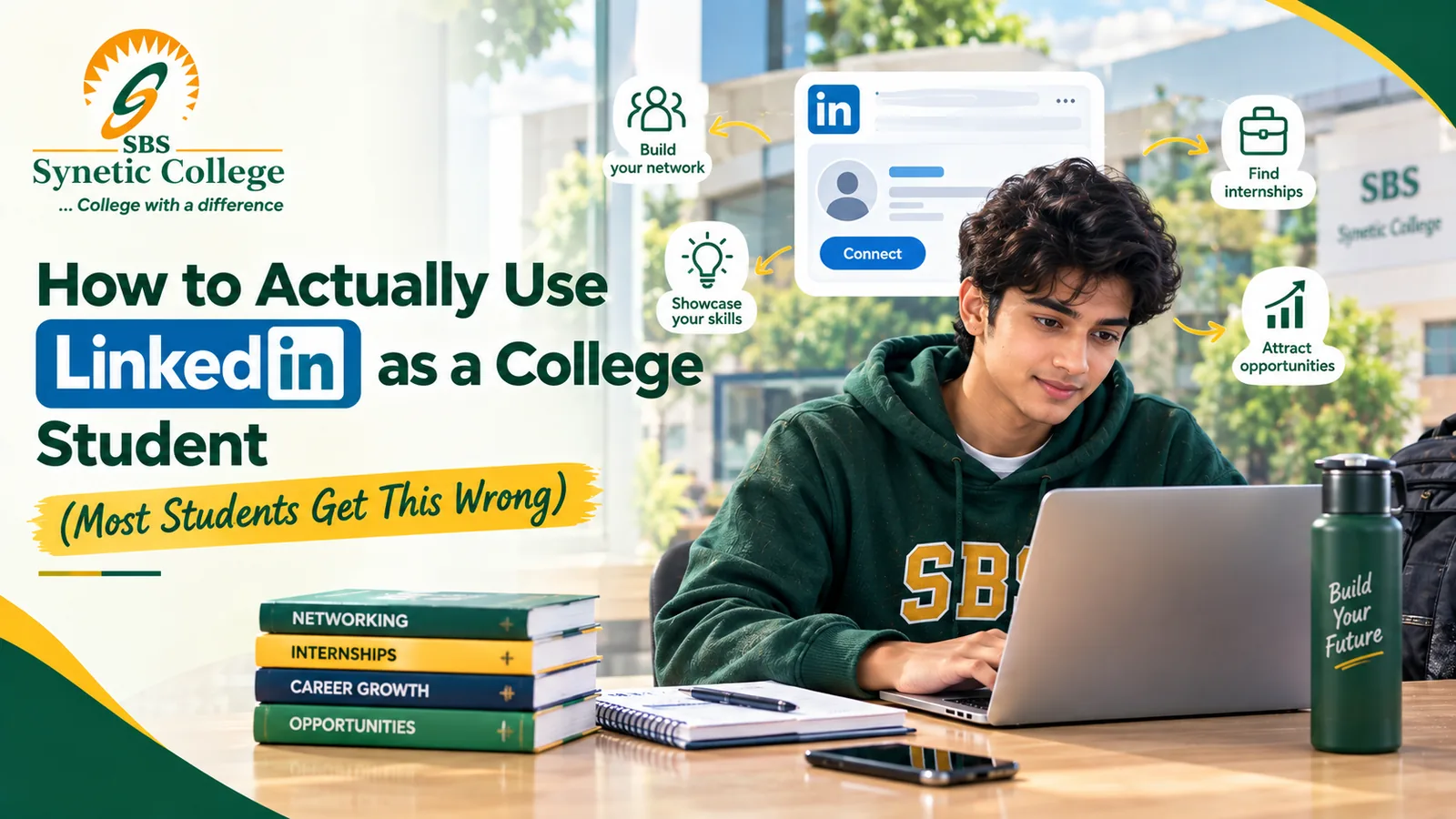 How to Actually Use LinkedIn as a College Student (Most Students Get This Wrong)