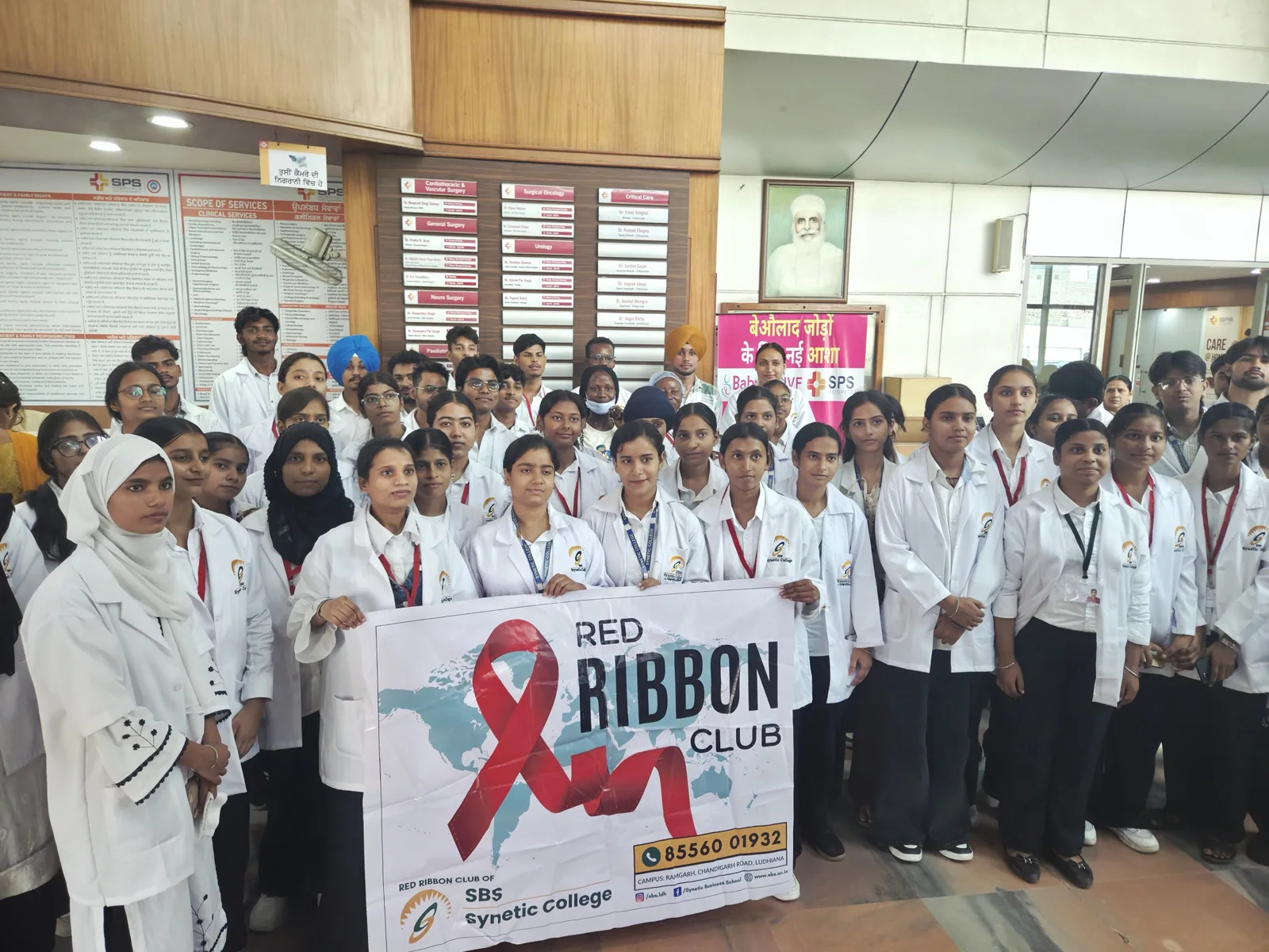 Inside SPS Hospitals: What B.Sc MLS Students Learned on a Hospital Visit in Ludhiana